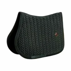 Tapis Cso/ Mixtes|Tapis De Selle*Kentucky Horsewear - Tapis de selle Velvet Mini Pearls pine green Vert
