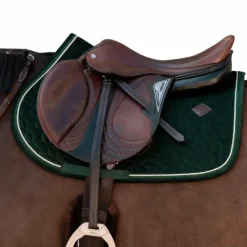 Tapis De Selle|Tapis Cso/ Mixtes*Kentucky Horsewear - Tapis de selle Velvet pine green Vert