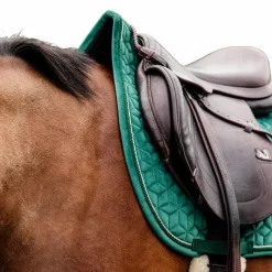 Hot - Tapis de selle Velvet Jumping Foncé Tapis De Selle Poneys|Collection 