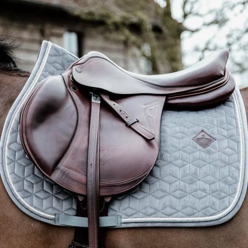 Online - Tapis de selle Basic Velvet jumping Tapis Cso/ Mixtes|Tapis De Selle