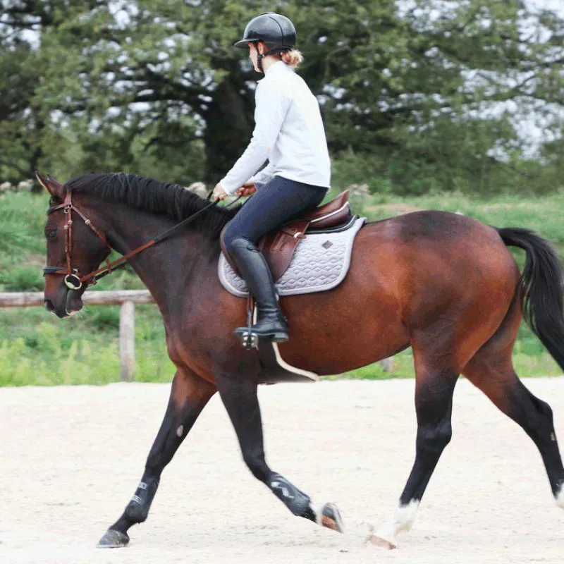 Online - Tapis de selle Basic Velvet jumping Tapis Cso/ Mixtes|Tapis De Selle