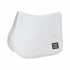 Tapis Cso/ Mixtes|Tapis De Selle*Kentucky Horsewear - Tapis de selle Fishbone Compétition 2 numéros Blanc