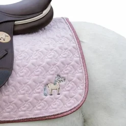Tapis De Dressage|Dressage*Kentucky Horsewear - Tapis de dressage tête de licorne paillettes tendre Rose