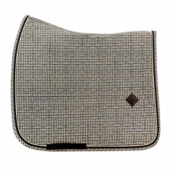 Sale - Tapis de dressage Pied de Poule Brun Dressage|Tapis De Dressage