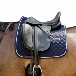 Tapis De Dressage|Tapis De Selle*Kentucky Horsewear - Tapis de dressage Diamond Rope Marine