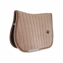 Tapis De Selle|Tapis Cso/ Mixtes*Kentucky Horsewear - Tapis de selle Velvet Pearls jumping Beige