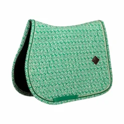 Hot - Tapis de selle Velvet Printing maze cipher / blanc Collection "Minis" Kentucky|Tapis De Selle Poneys