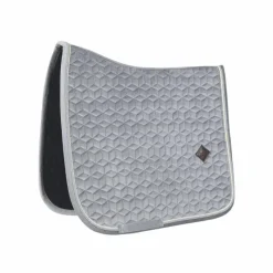 Tapis De Dressage|Tapis De Selle*Kentucky Horsewear - Tapis de dressage Basic Velvet Gris
