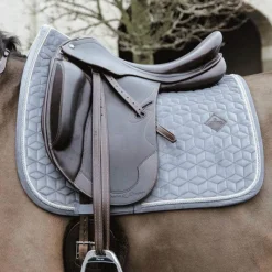 Tapis De Dressage|Tapis De Selle*Kentucky Horsewear - Tapis de dressage Basic Velvet Gris