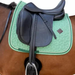 Dressage|Collection "Minis" Kentucky*Kentucky Horsewear - Tapis de dressage Velvet Printing chess Vert