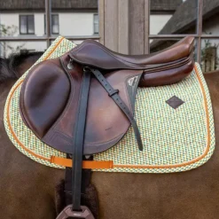 Clearance - Tapis de selle Velvet Printing cubes colorfull Collection "Minis" Kentucky|Tapis De Selle Poneys