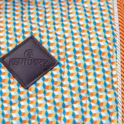 Clearance - Tapis de selle Velvet Printing cubes colorfull Collection 