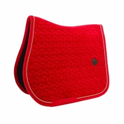 Tapis De Selle|Tapis Cso/ Mixtes*Kentucky Horsewear - Tapis de selle Velvet jumping Rouge