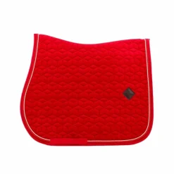Tapis De Selle|Tapis Cso/ Mixtes*Kentucky Horsewear - Tapis de selle Velvet jumping Rouge
