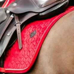 Tapis De Selle|Tapis Cso/ Mixtes*Kentucky Horsewear - Tapis de selle Velvet jumping Rouge