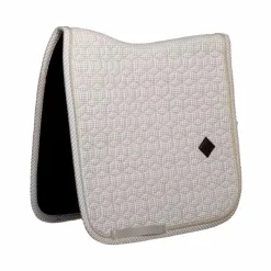 New - Tapis de dressage Velvet Printing pied de poule / blanc Dressage|Collection "Minis" Kentucky