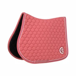 Tapis Cso/ Mixtes|Tapis De Selle*Kentucky Horsewear - Tapis de selle 3D logo Onion Quilt fuchsia Rose