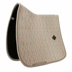 Dressage|Tapis De Dressage*Kentucky Horsewear - Tapis de dressage Pied de Poule Beige