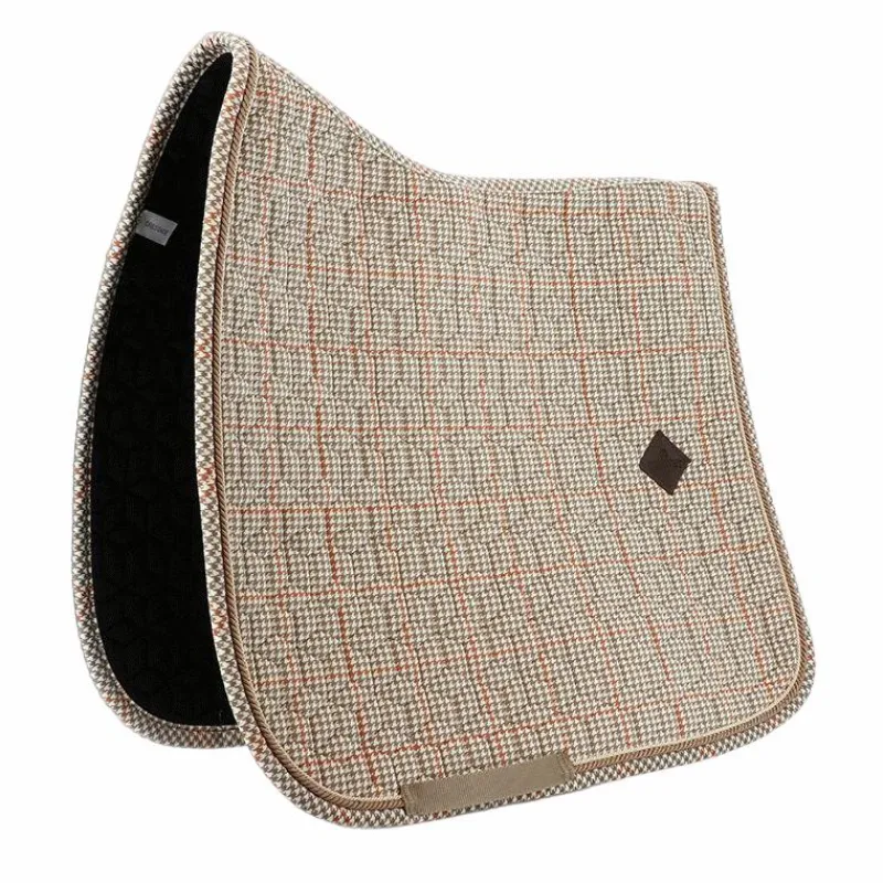 Dressage|Tapis De Dressage*Kentucky Horsewear - Tapis de dressage Pied de Poule Beige
