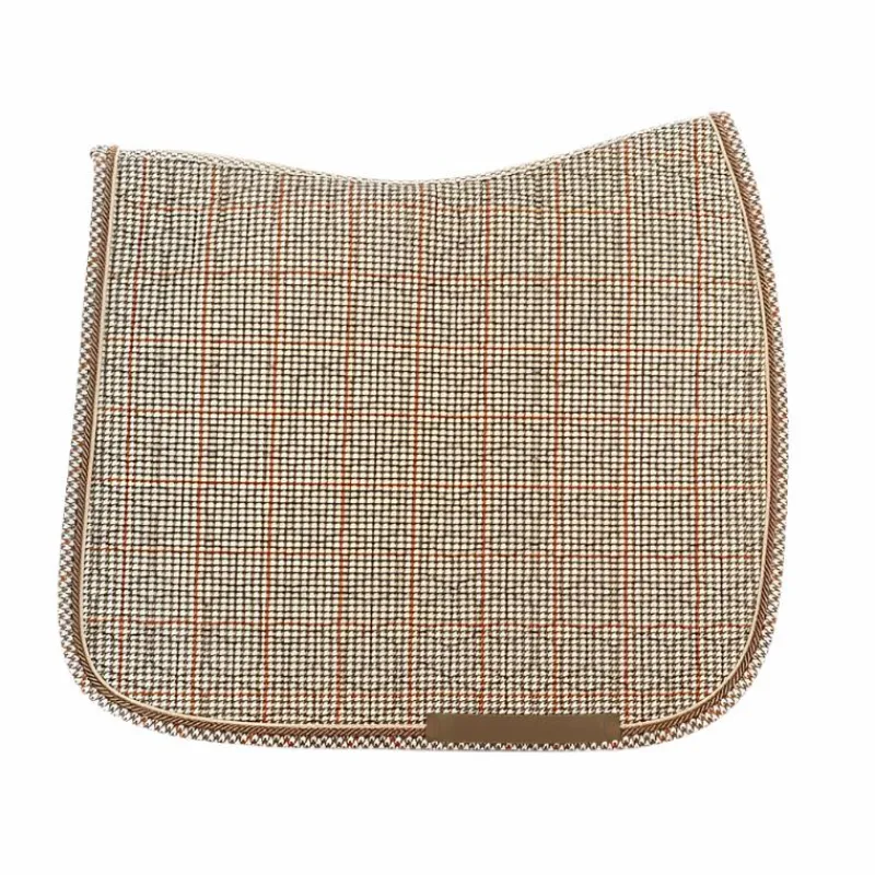 Dressage|Tapis De Dressage*Kentucky Horsewear - Tapis de dressage Pied de Poule Beige
