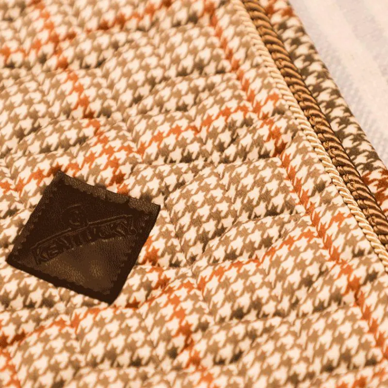 Dressage|Tapis De Dressage*Kentucky Horsewear - Tapis de dressage Pied de Poule Beige