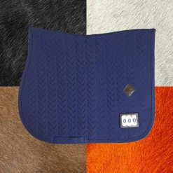 Tapis Cso/ Mixtes|Tapis De Selle*Kentucky Horsewear - Tapis de selle Fishbone Competition Marine