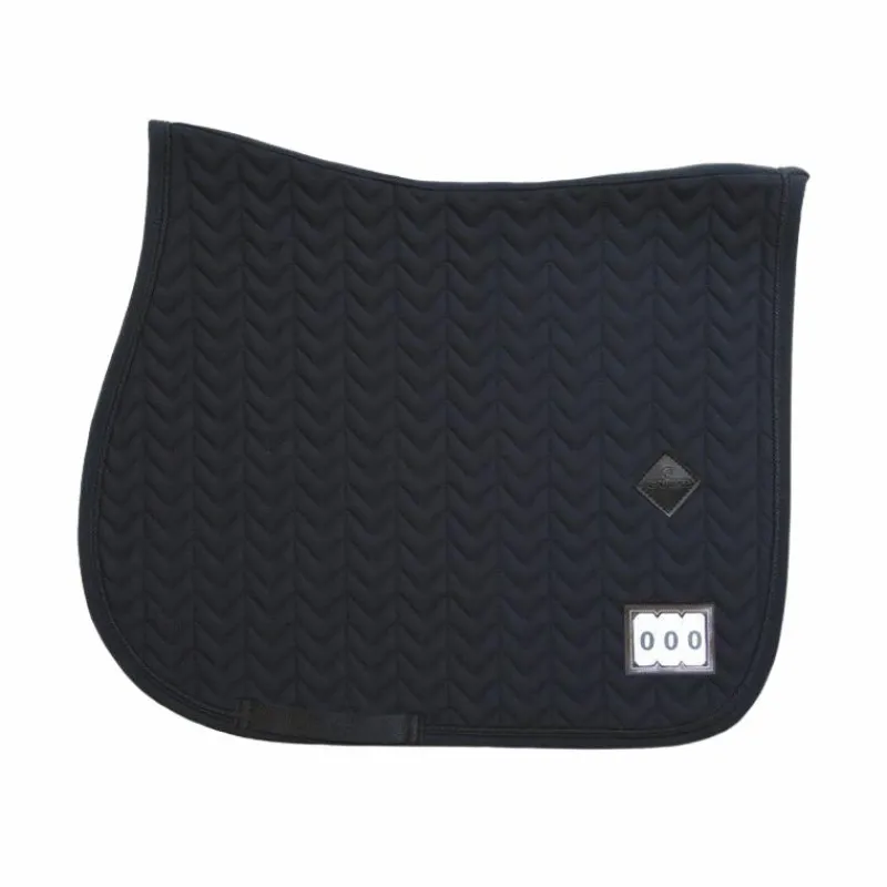 Tapis Cso/ Mixtes|Tapis De Selle*Kentucky Horsewear - Tapis de selle Fishbone Competition Noir
