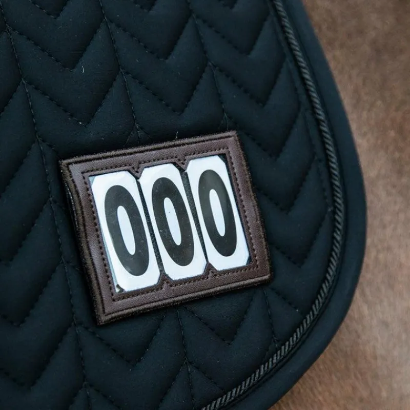 Tapis Cso/ Mixtes|Tapis De Selle*Kentucky Horsewear - Tapis de selle Fishbone Competition Noir