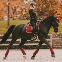 Dressage|Tapis De Dressage*Kentucky Horsewear - Tapis de dressage Velvet Bordeaux
