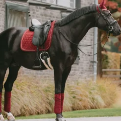 Dressage|Tapis De Dressage*Kentucky Horsewear - Tapis de dressage Velvet Bordeaux