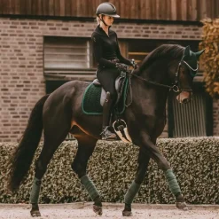 Dressage|Tapis De Dressage*Kentucky Horsewear - Tapis de dressage Velvet Pearls sapin Vert