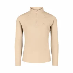 T-Shirts Et Baselayers*Kentucky Horsewear - T-shirt d'entraînement Madrid Kids fille manches longues Beige