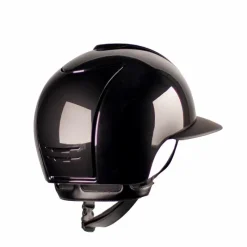 Casques D'Équitation À Visière Polo|Casques D'Équitation*KEP - Casque Cromo 2.0 shine black polo Noir
