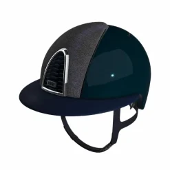 Hot - Casque Cromo 2.0 shine bleu Star polo Casques D'Équitation À Visière Polo|Casques D'Équitation