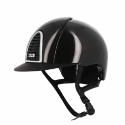 Casques D'Équitation À Visière Standard|Casques D'Équitation*KEP - Casque Cromo 2.0 shine visière standard Noir