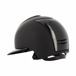 Online - Casque d'équitation Cromo 2.0 Textile/ Polish visière polo Casques D'Équitation|Cso