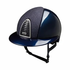 Casques D'Équitation À Visière Polo|Casques D'Équitation*KEP - Casque d'équitation Cromo 2.0 édition limitée Shine Star blue visière polo Bleu