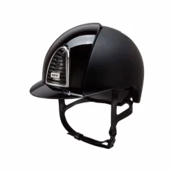 Casques D'Équitation|Cso*KEP - Casque d'équitation Cromo 2.0 Textile/ Polish black visière standard Noir