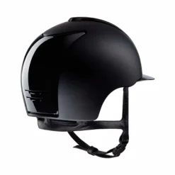 Casques D'Équitation|Cso*KEP - Casque d'équitation Cromo 2.0 Textile/ Polish black visière standard Noir