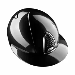 Casques D'Équitation À Visière Polo|Casques D'Équitation*KEP - Casque d'équitation Cromo 2.0 New Shine black visière polo Noir