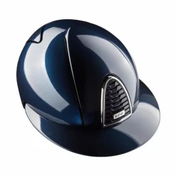 Casques D'Équitation À Visière Polo|Casques D'Équitation*KEP - Casque d'équitation Cromo 2.0 New Shine blue visière polo Bleu