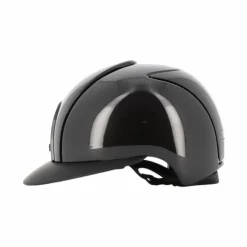 Casques D'Équitation|Cso*KEP - Casque d'équitation Cromo 2.0 Shine visière polo matt Noir