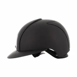 Casques D'Équitation|Cso*KEP - Casque d'équitation Cromo 2.0 Textile visière polo Noir