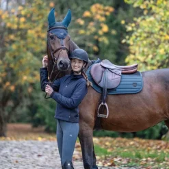 Tapis De Selle|Tapis Cso/ Mixtes*Kingsland - Tapis de selle KLMaxine blue sargasso sea Bleu