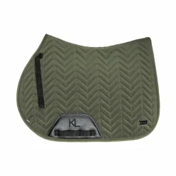 Tapis De Selle|Tapis Cso/ Mixtes*Kingsland - Tapis de selle KLVigga velvet green beetle Vert