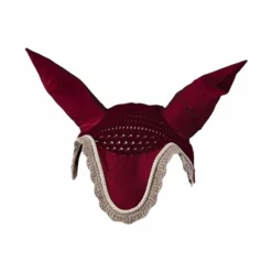 Bonnets Pour Chevaux*Lami-cell - Bonnet court pour chevaux Elegance Bordeaux