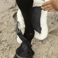 Guêtres Ouvertes Poneys|Guêtres Ouvertes*Lami-cell - Guêtres ouvertes Confort Bambou Noir