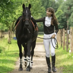 Guêtres Ouvertes Poneys|Guêtres Ouvertes*Lami-cell - Guêtres ouvertes Confort Bambou Noir