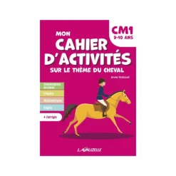 Librairie*Lavauzelle - Cahier d'activités sur le thème du cheval niveau CM1 Rose