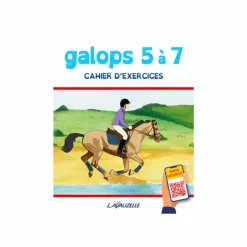 Outlet - Cahier d'exercices galops 5 à 7 avec vidéos Librairie
